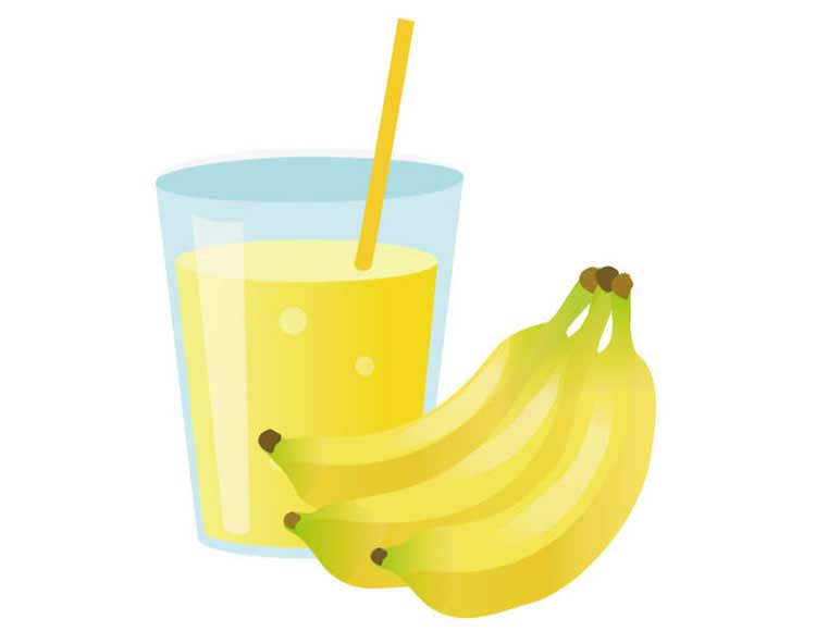 発酵食品「甘酒バナナジュース」（5人分）※給食だより