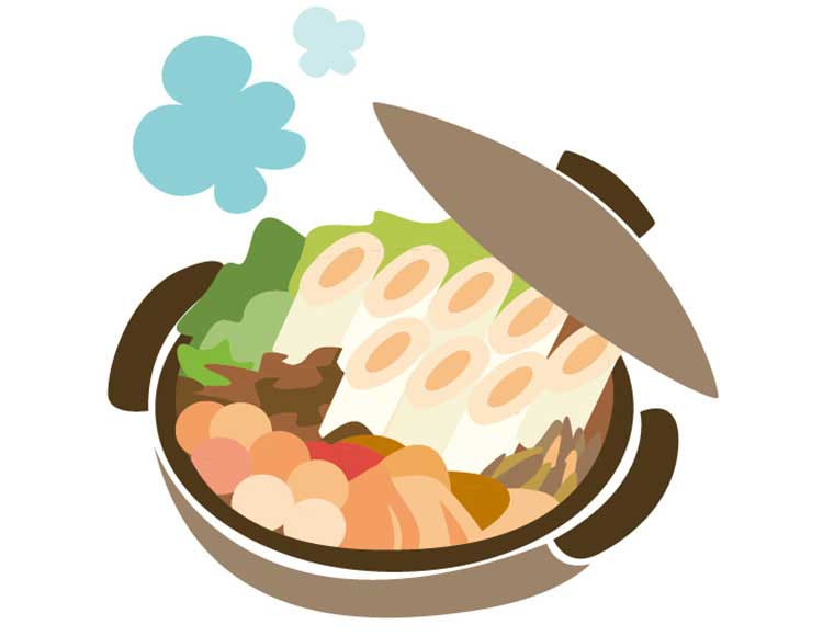 【郷土料理】「たんぽ餅」から作る「きりたんぽ鍋」～秋田県～（1人分）【食育レシピ】