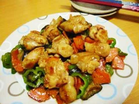 鶏（けい）ちゃん風野菜炒め（2人分）【食育レシピ】