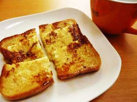 ふわふわフレンチトースト(2人分)【食育レシピ】