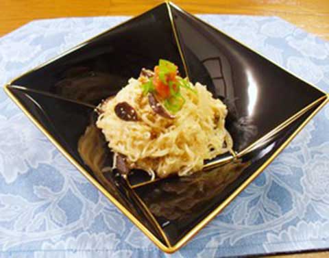 明太そうめんチャンプルー(1人分)【食育レシピ】