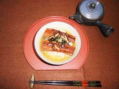 鰻茶漬け（1人分）【食育レシピ】