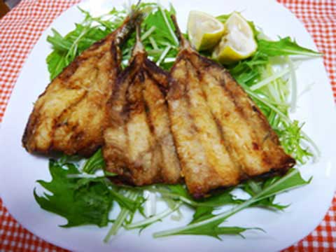 いわしの竜田揚げ(2人分)【食育レシピ】