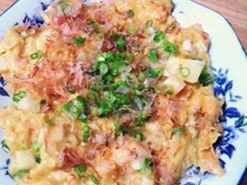 辛子明太子のふわふわ焼き(4人分)【食育レシピ】