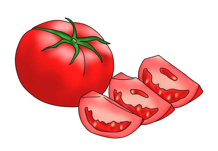 トマトのごまマリネ【食育レシピ】（給食だより 2021年8月号）