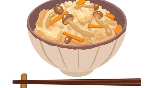 ツナとしめじの炊き込みご飯 【食育レシピ】（給食だより 2022年9月号）